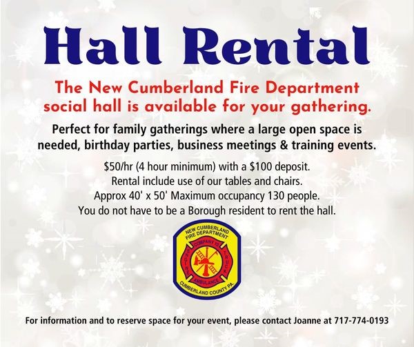 Hall Rental Info